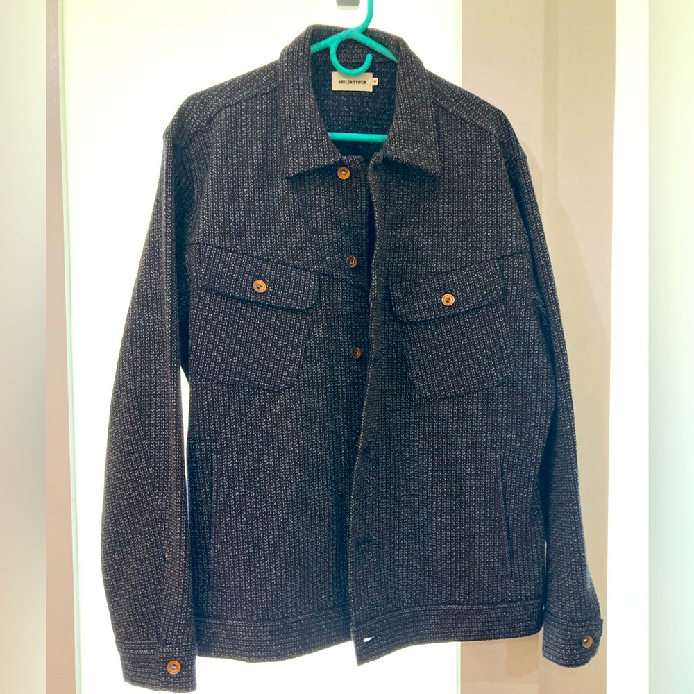 Taylor Stitch The Long Haul Jacket in Wool Beach Cloth